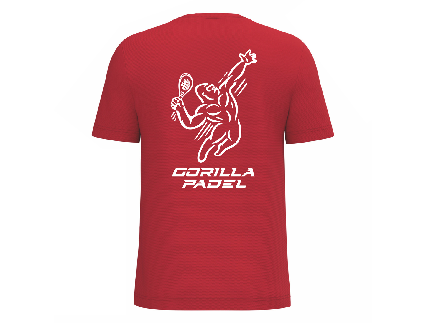 Gorilla Padel Shirt Rood - Kids