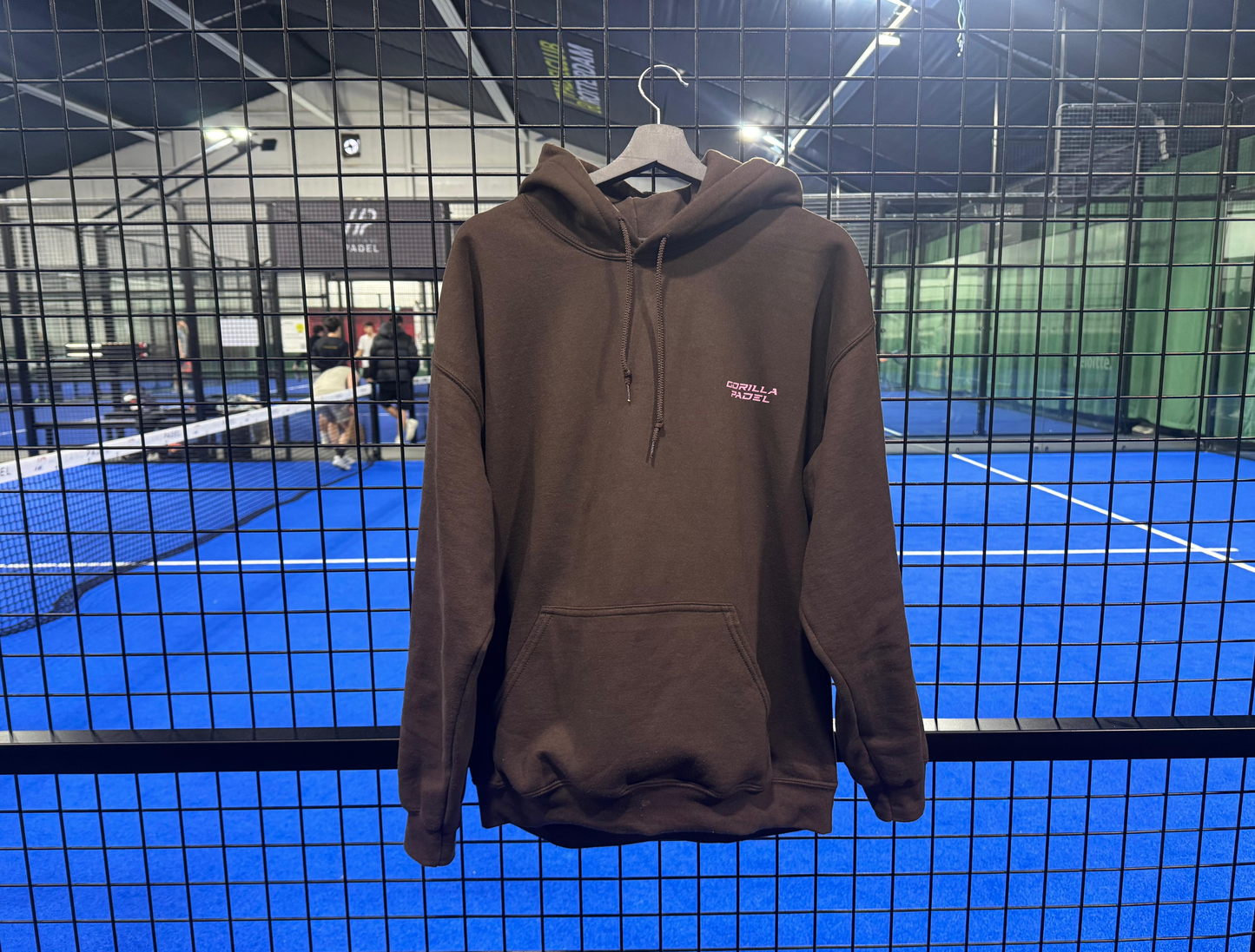 Gorilla Padel Hoodie Bruin
