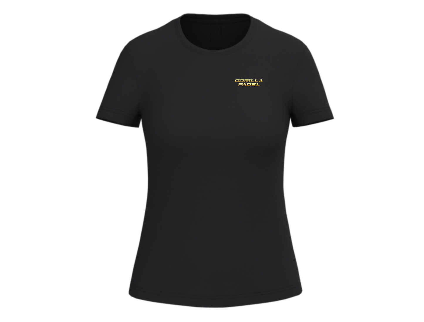 Gorilla Padel Shirt Dames Zwart Goud