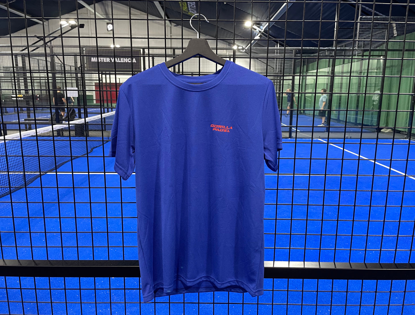 Gorilla Padel Shirt Blauw Oranje