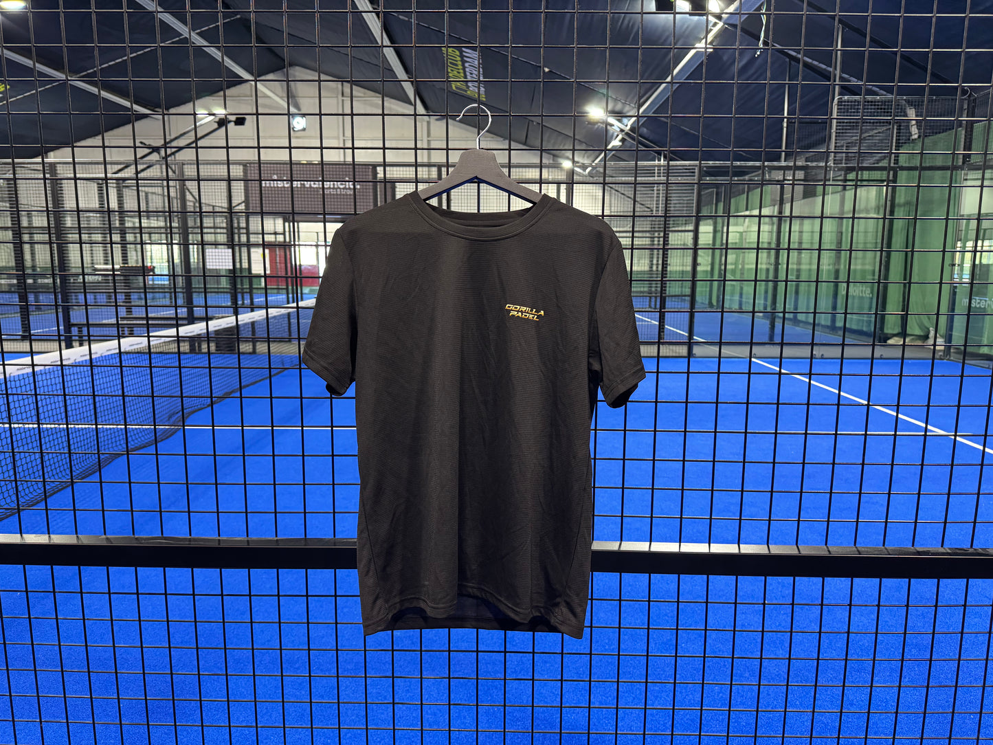 Gorilla Padel Shirt Zwart Goud