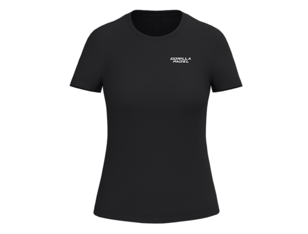 Gorilla Padel Shirt Dames Zwart Wit