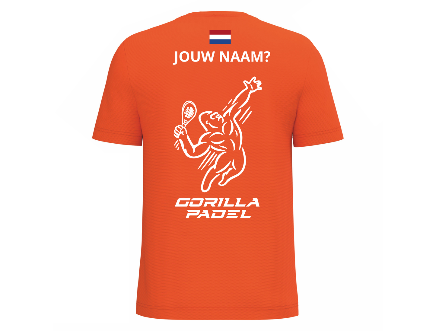 *EIGEN NAAM* Gorilla Padel Shirt