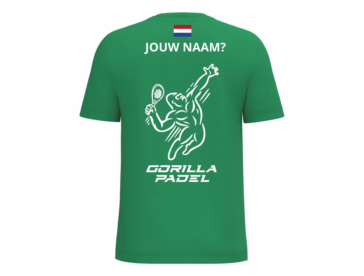 *EIGEN NAAM* Gorilla Padel Shirt