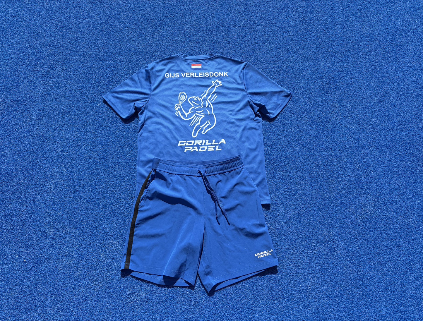 *EIGEN NAAM* Gorilla Padel Set Blauw