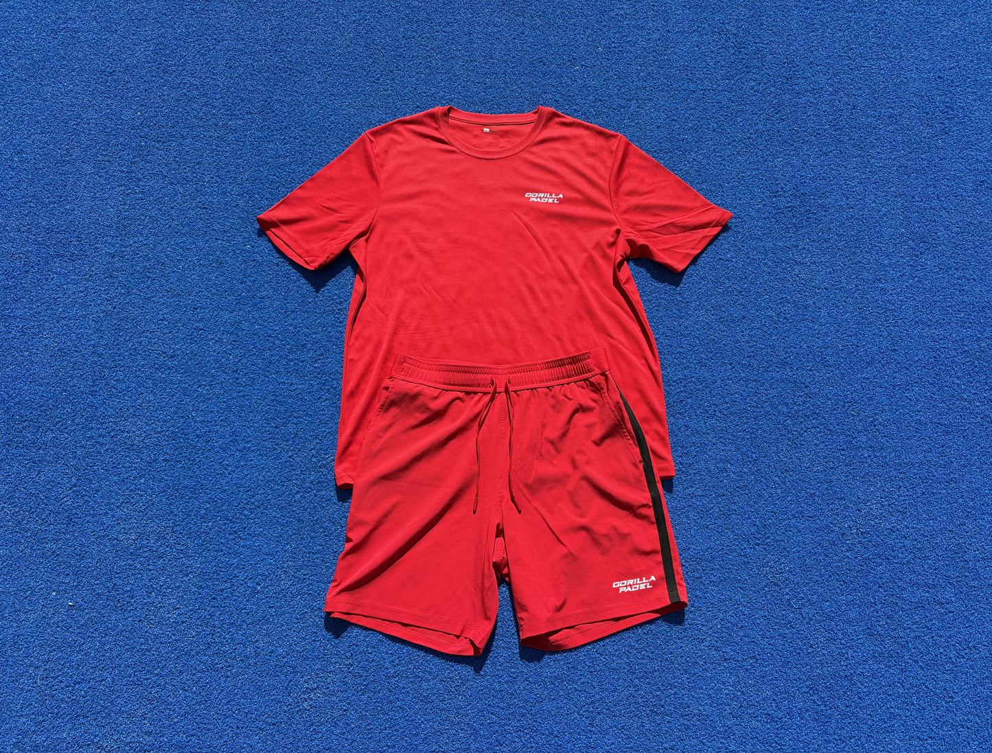*EIGEN NAAM* Gorilla Padel Set Rood