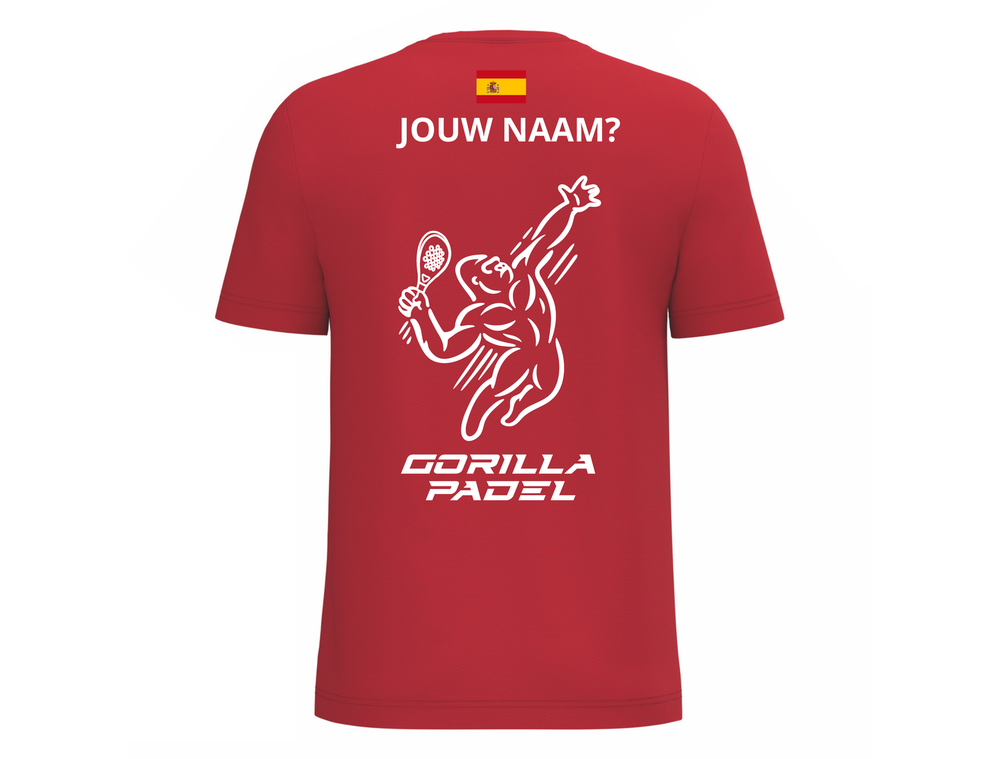 *EIGEN NAAM* Gorilla Padel Shirt