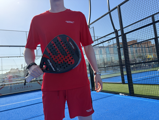 Gorilla Padel Set Rood Met Naam