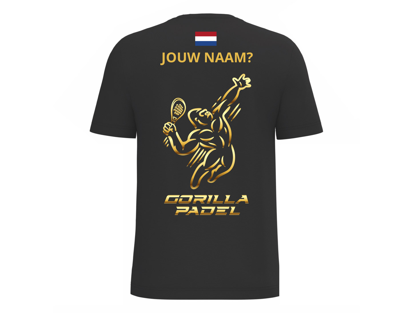*EIGEN NAAM* Gorilla Padel Shirt