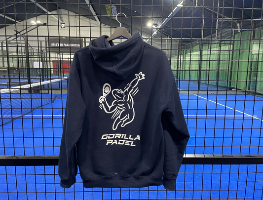 Gorilla Padel Hoodie Blauw