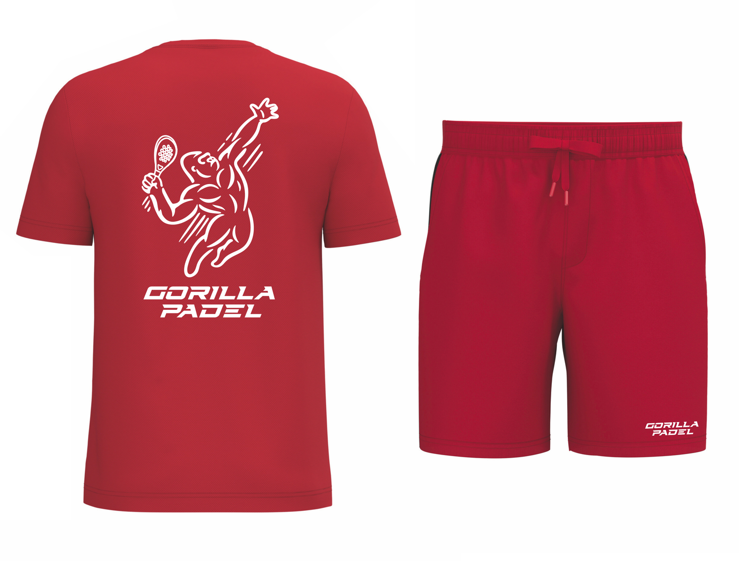 Gorilla Padel Set Rood