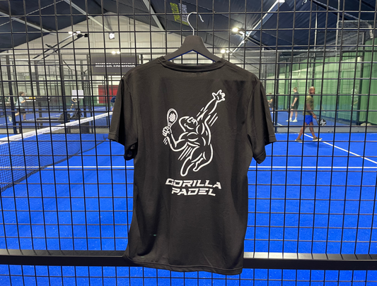 Gorilla Padel Shirt Zwart Wit