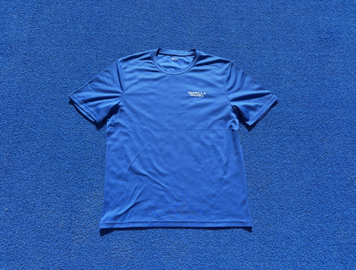 Gorilla Padel Shirt Donker Blauw Wit - Kids
