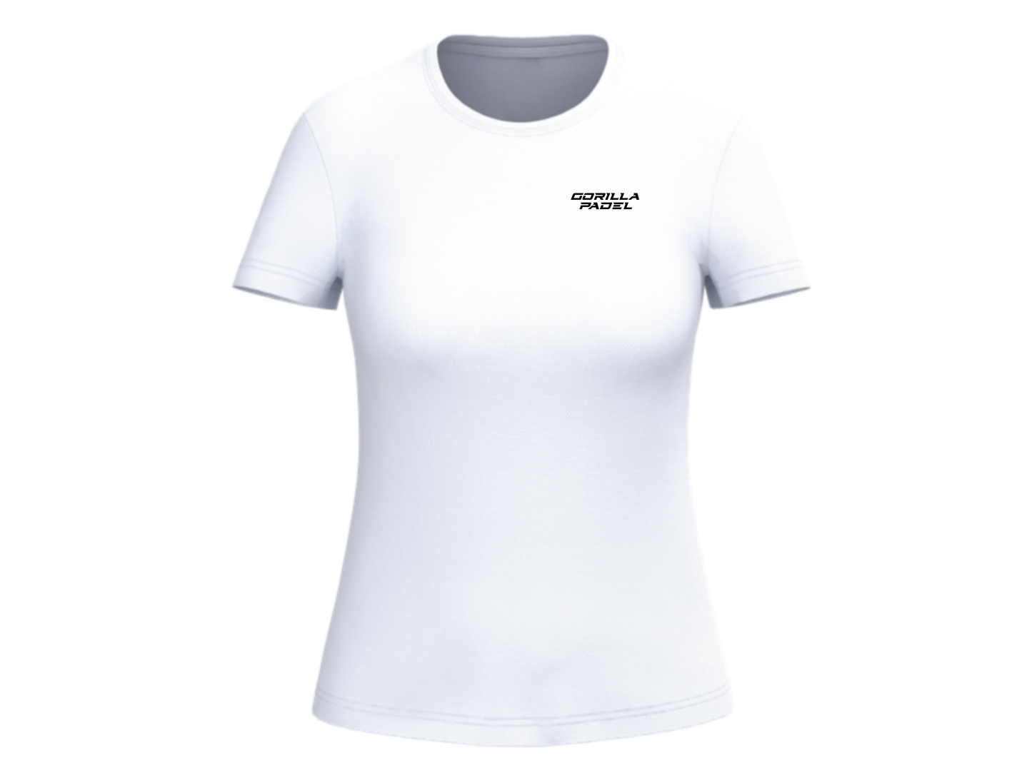 Gorilla Padel Shirt Dames Wit Zwart