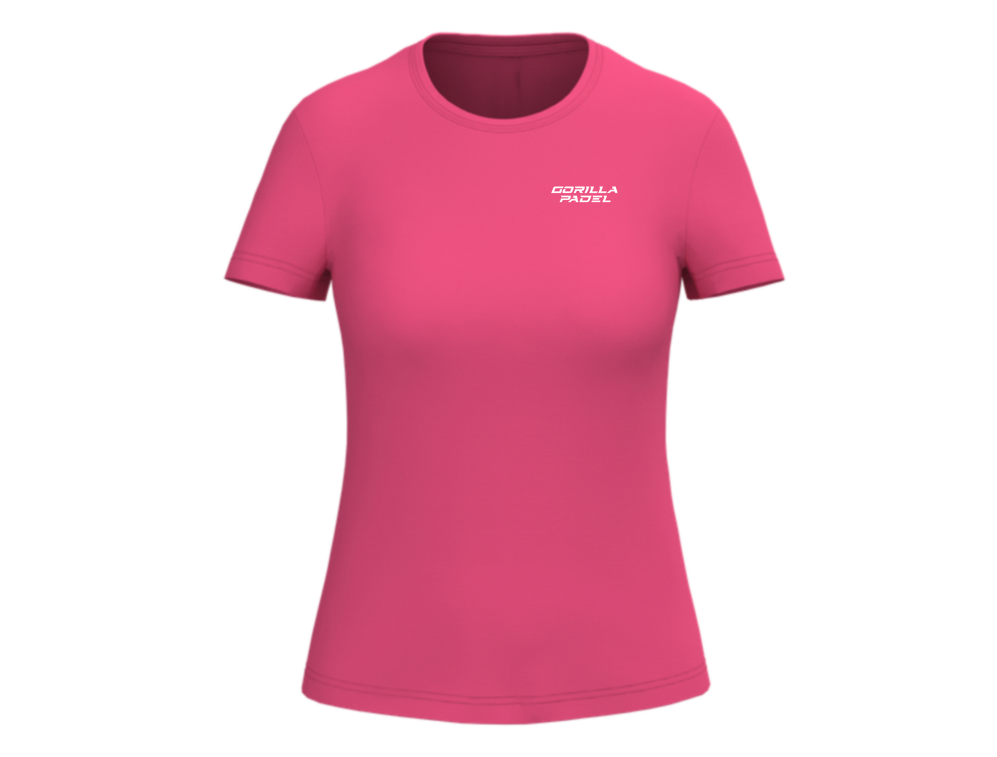 Gorilla Padel Shirt Dames Roze Wit