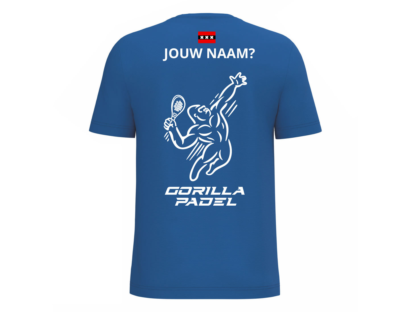 *EIGEN NAAM* Gorilla Padel Shirt