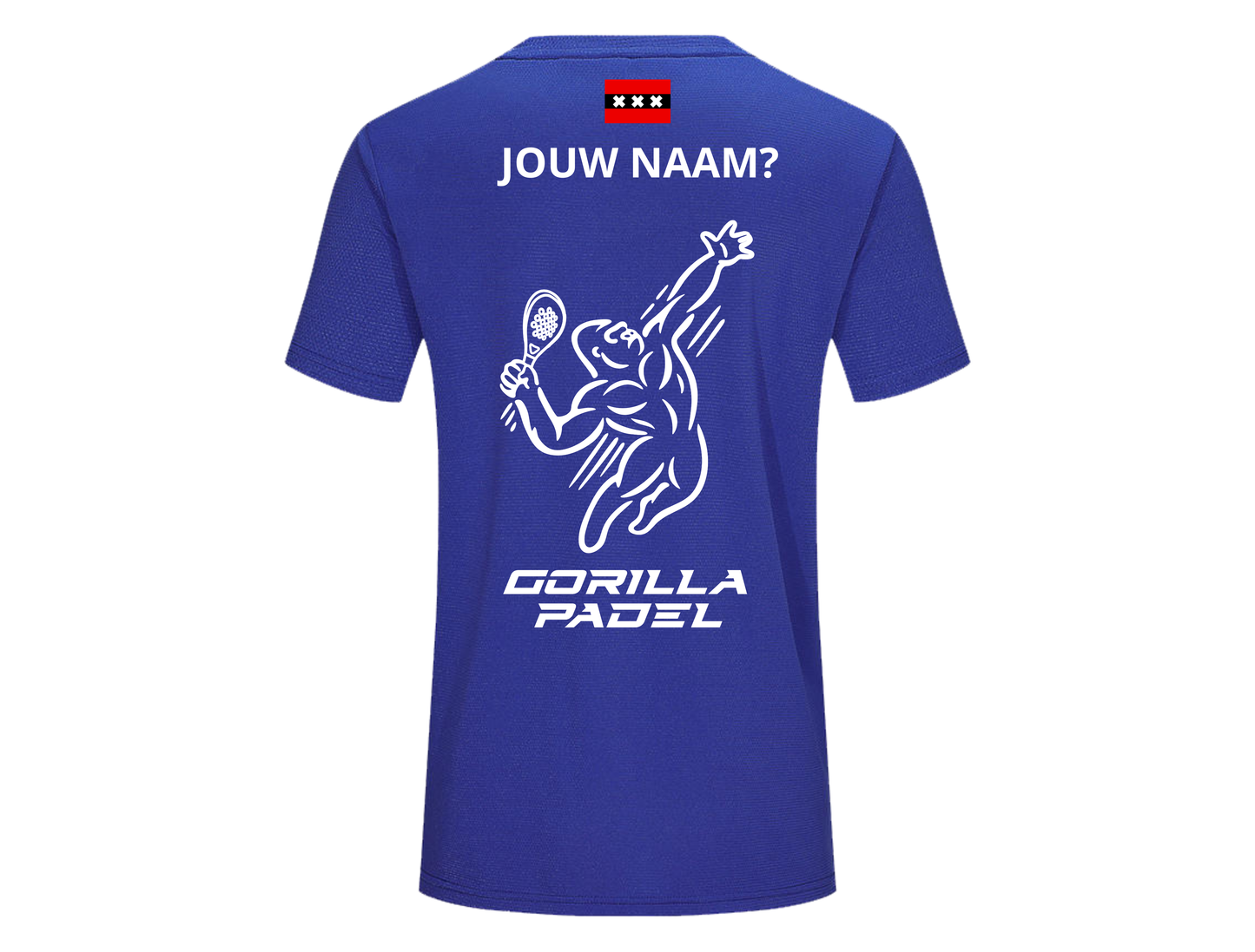 *EIGEN NAAM* Gorilla Padel Shirt