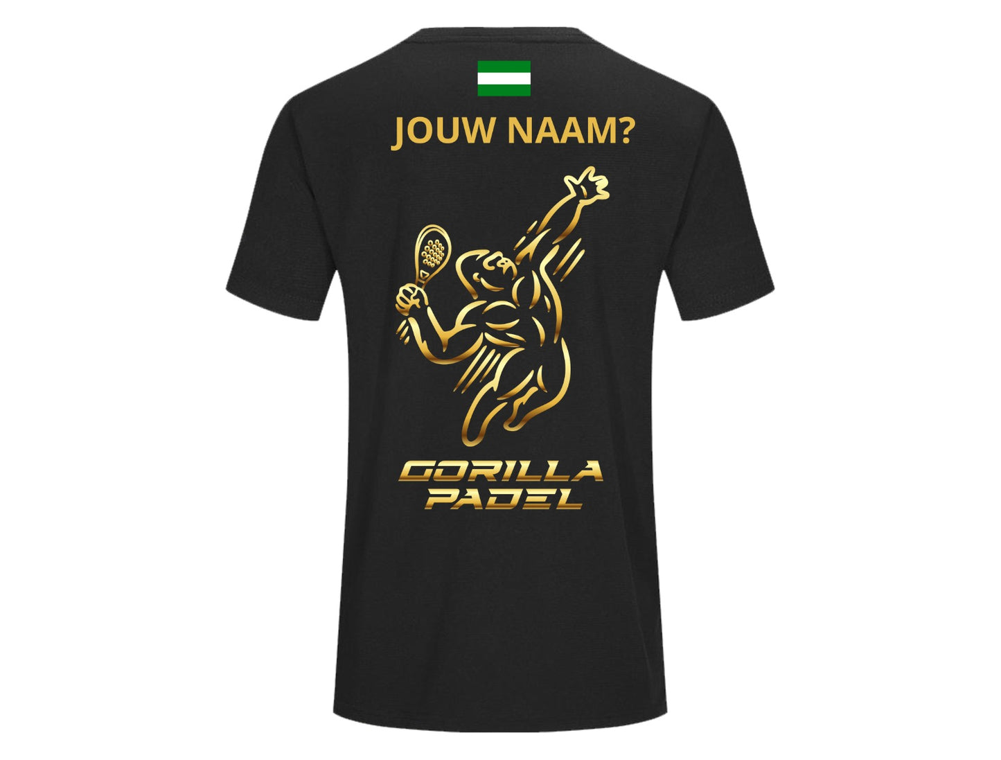 *EIGEN NAAM* Gorilla Padel Shirt
