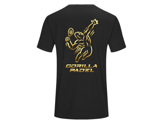 Gorilla Padel Shirt Zwart Goud