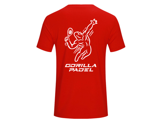 Gorilla Padel Shirt Rood