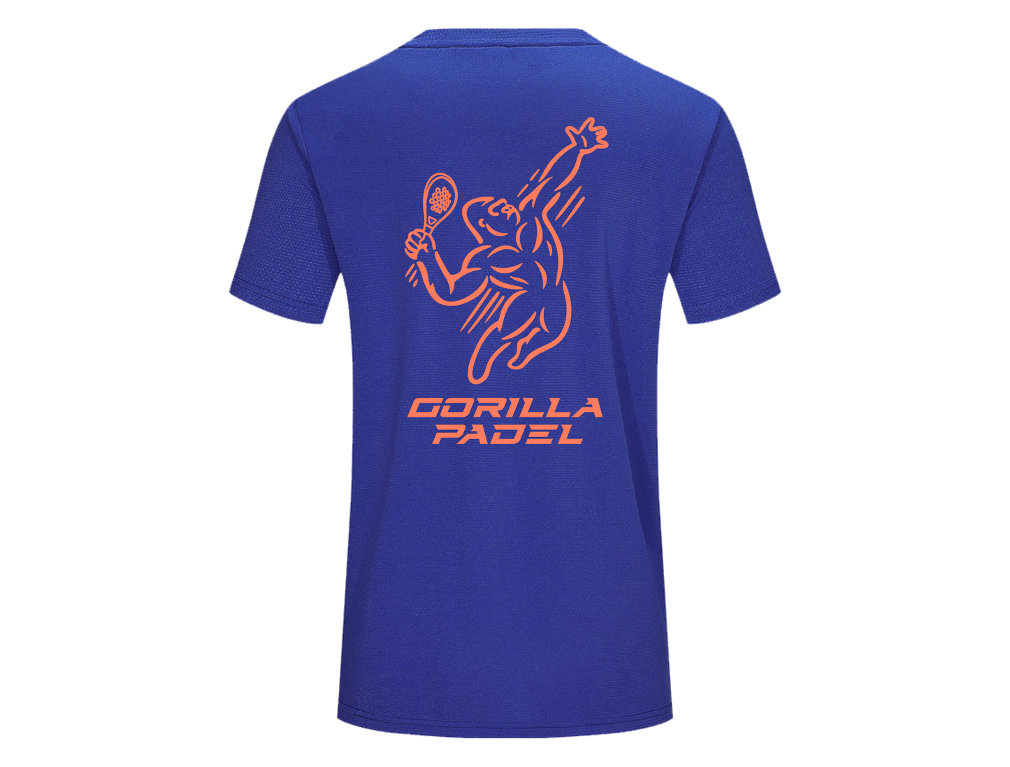 Gorilla Padel Shirt Blauw Oranje