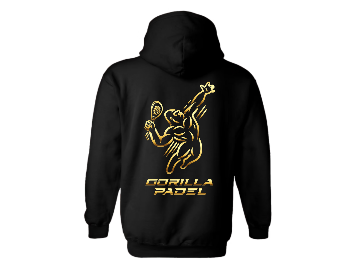 Gorilla Padel Hoodie Zwart