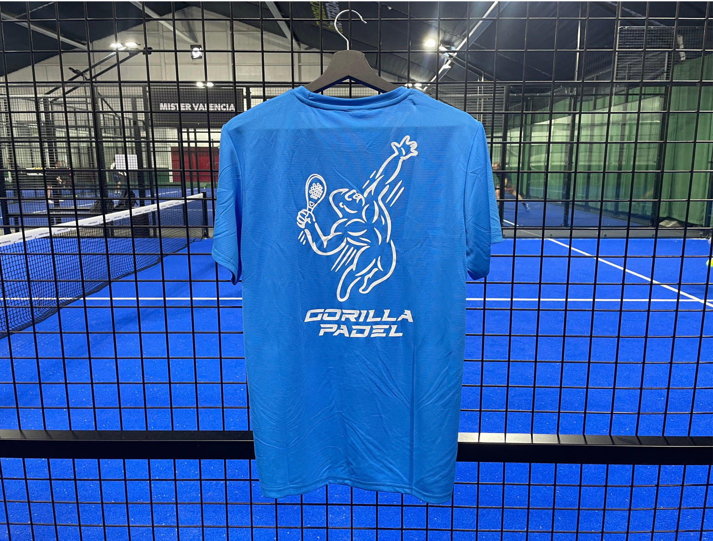 Gorilla Padel Shirt Lichtblauw