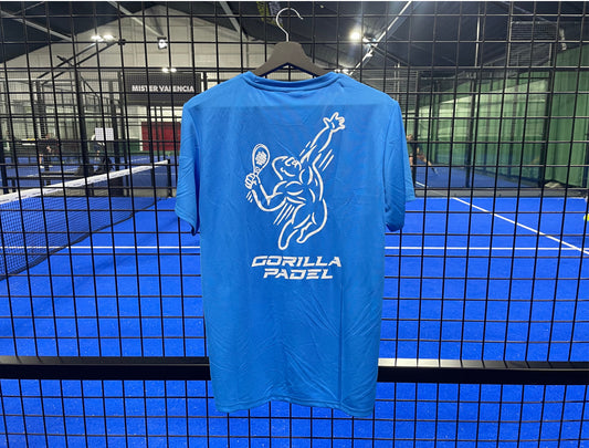 Gorilla Padel Shirt Lichtblauw
