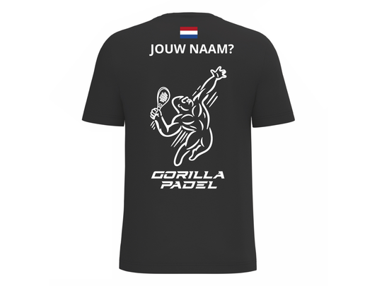 *EIGEN NAAM* Gorilla Padel Shirt
