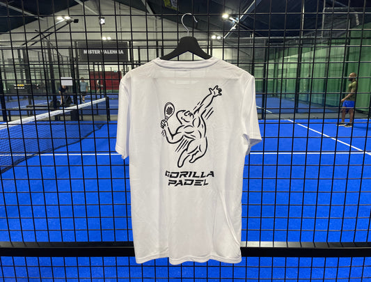 Gorilla Padel Shirt Wit