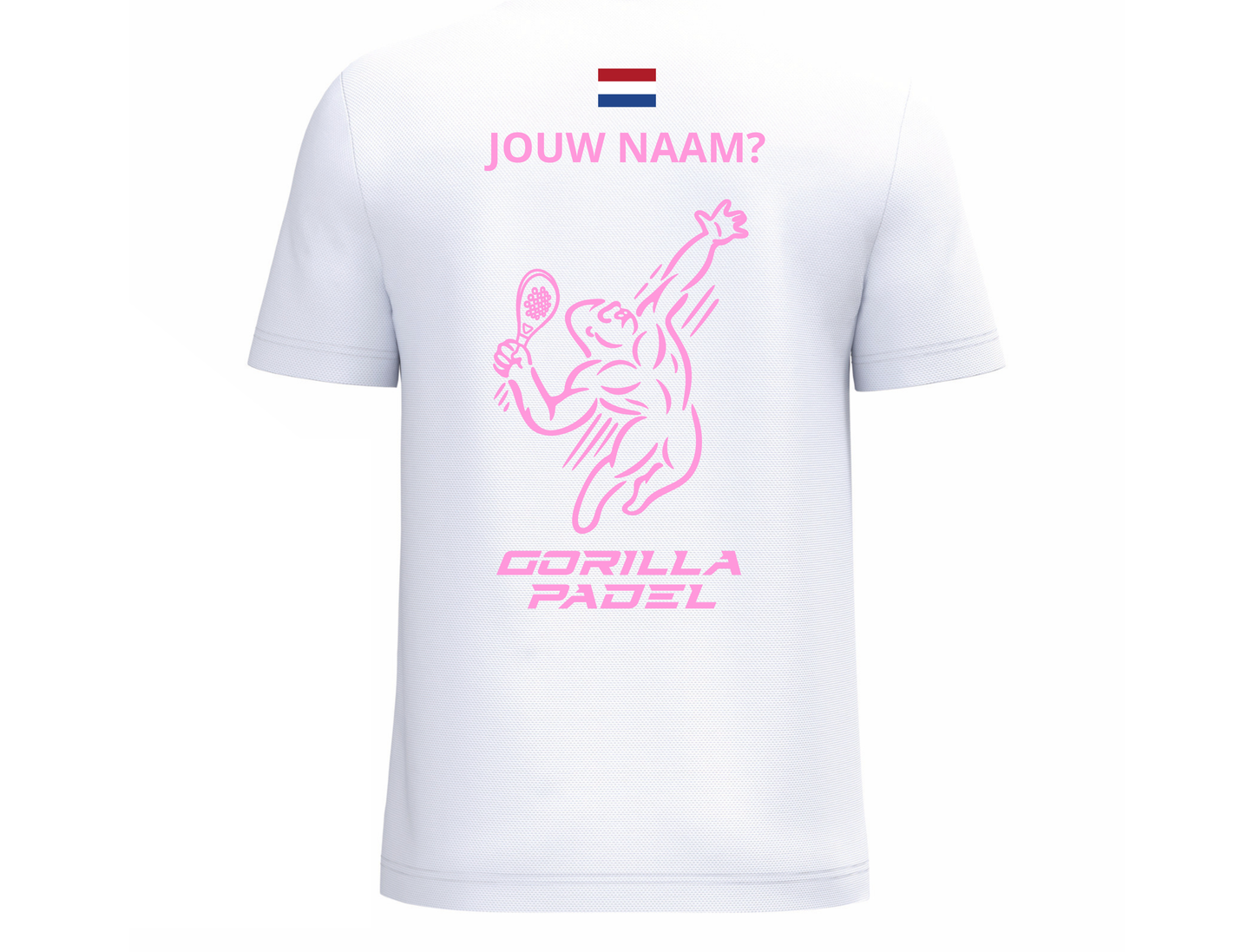 *EIGEN NAAM* Gorilla Padel Shirt